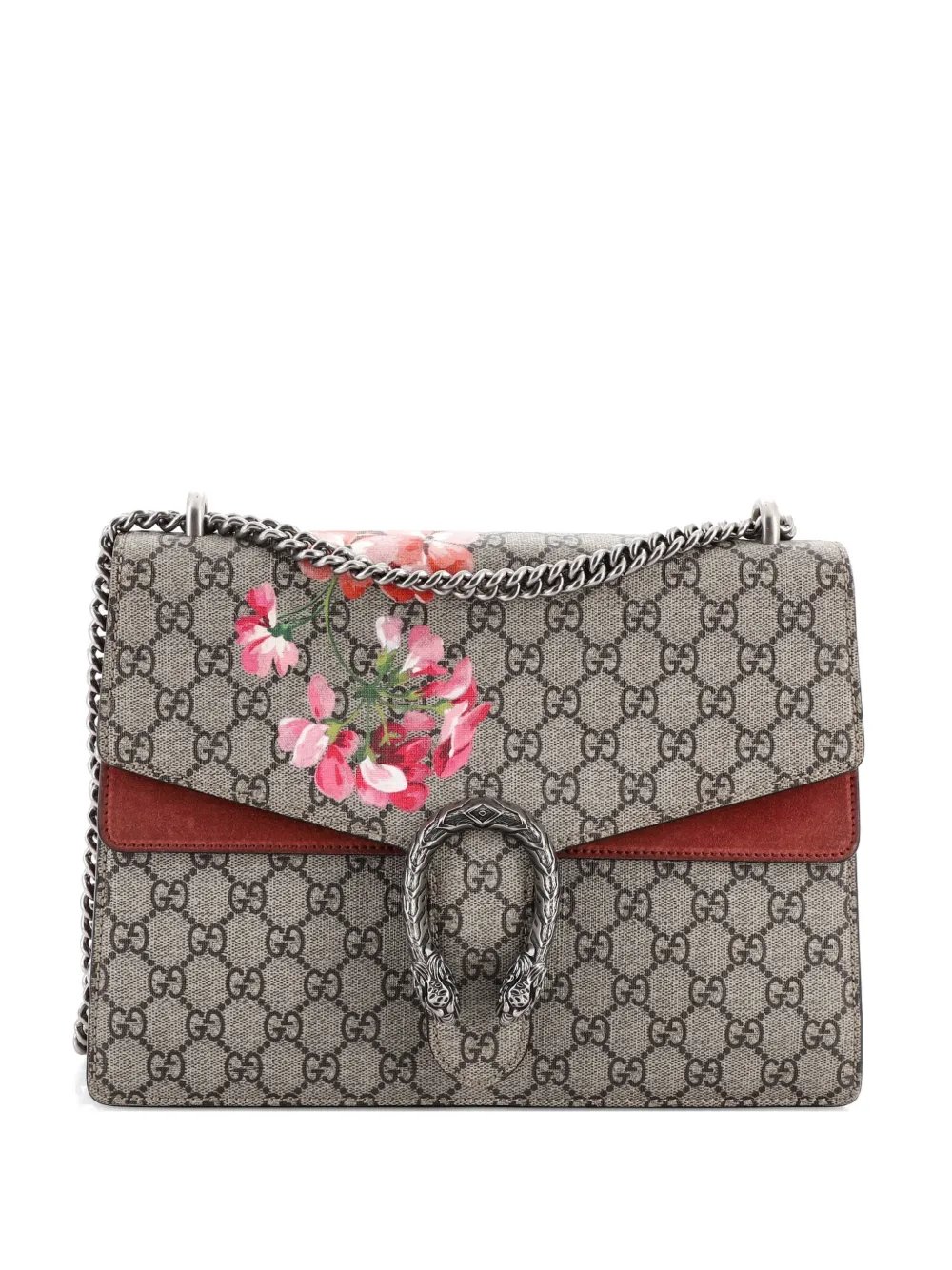 Dionysus Bag Blooms Print GG Coated Canvas Medium shoulder bag