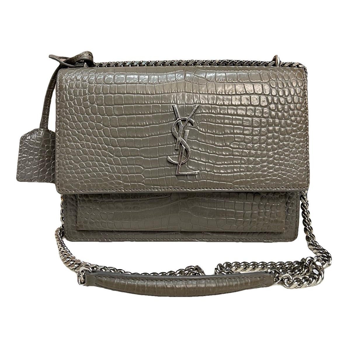 Sunset leather handbag