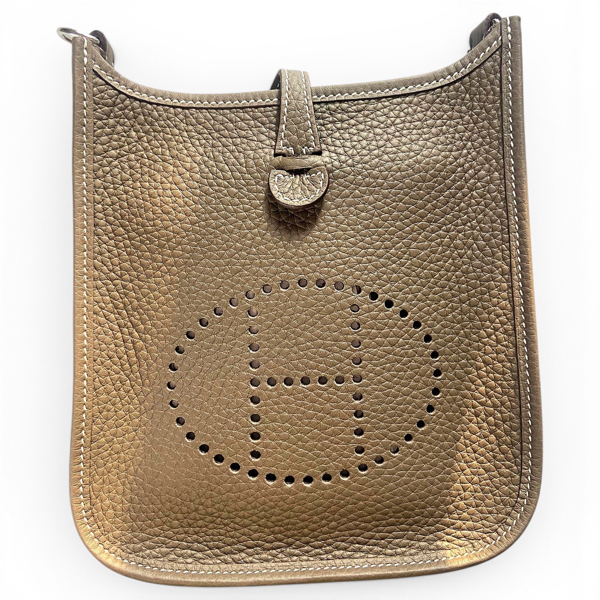 Mini Evelyne leather handbag