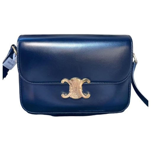 Triomphe leather handbag