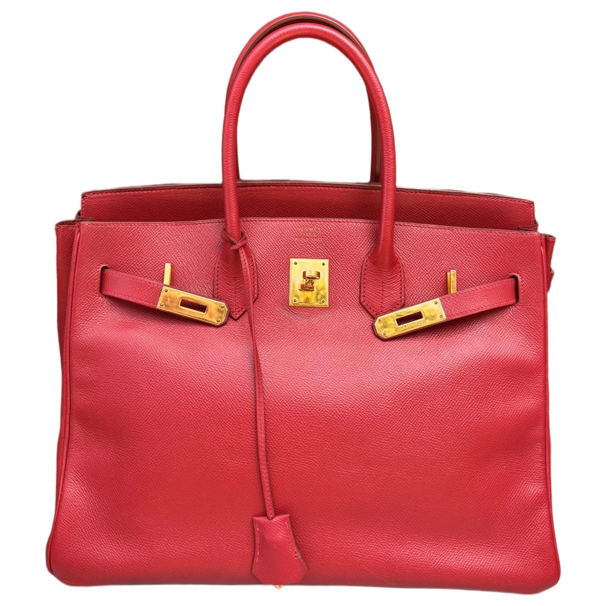 Birkin 35 leather handbag