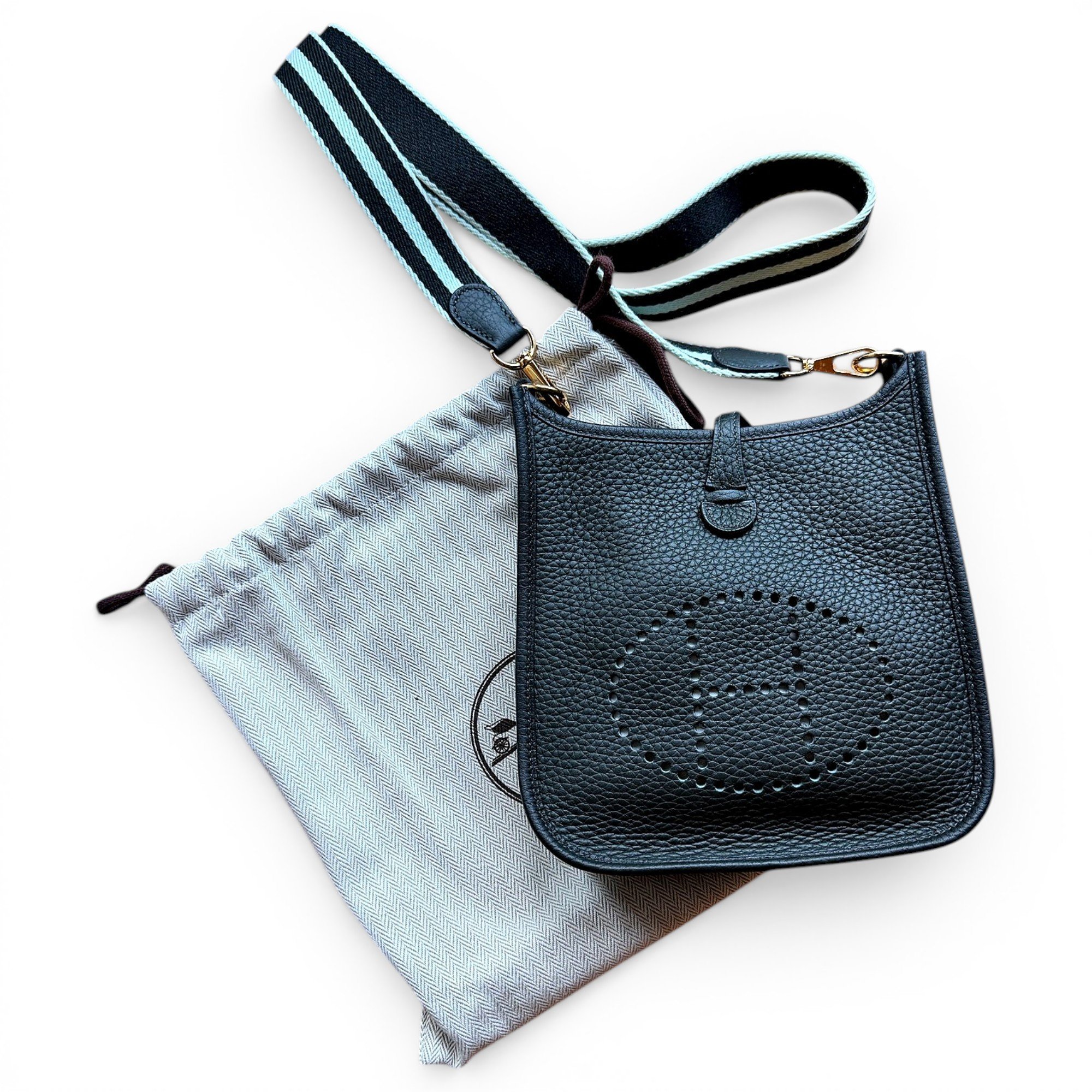 Evelyne leather crossbody bag