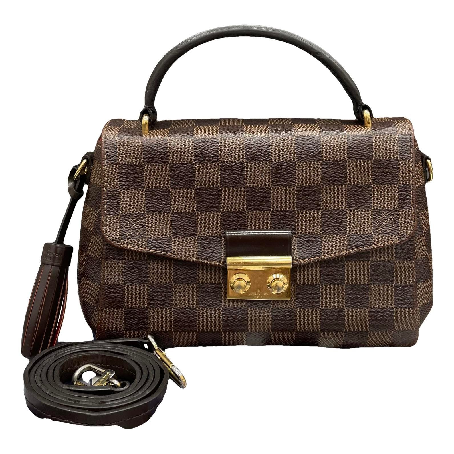 Croisette leather handbag