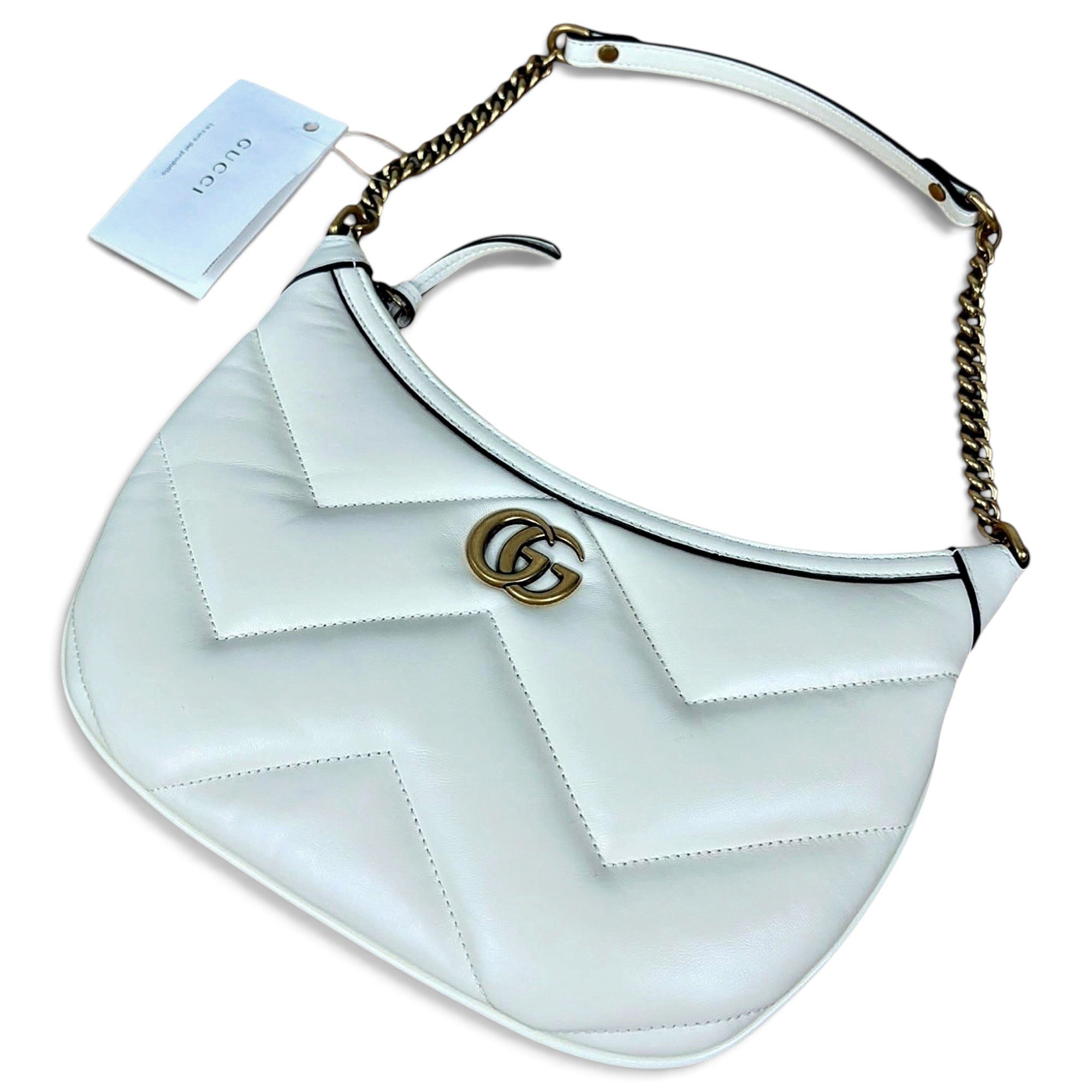 GG Marmont Animalier leather handbag