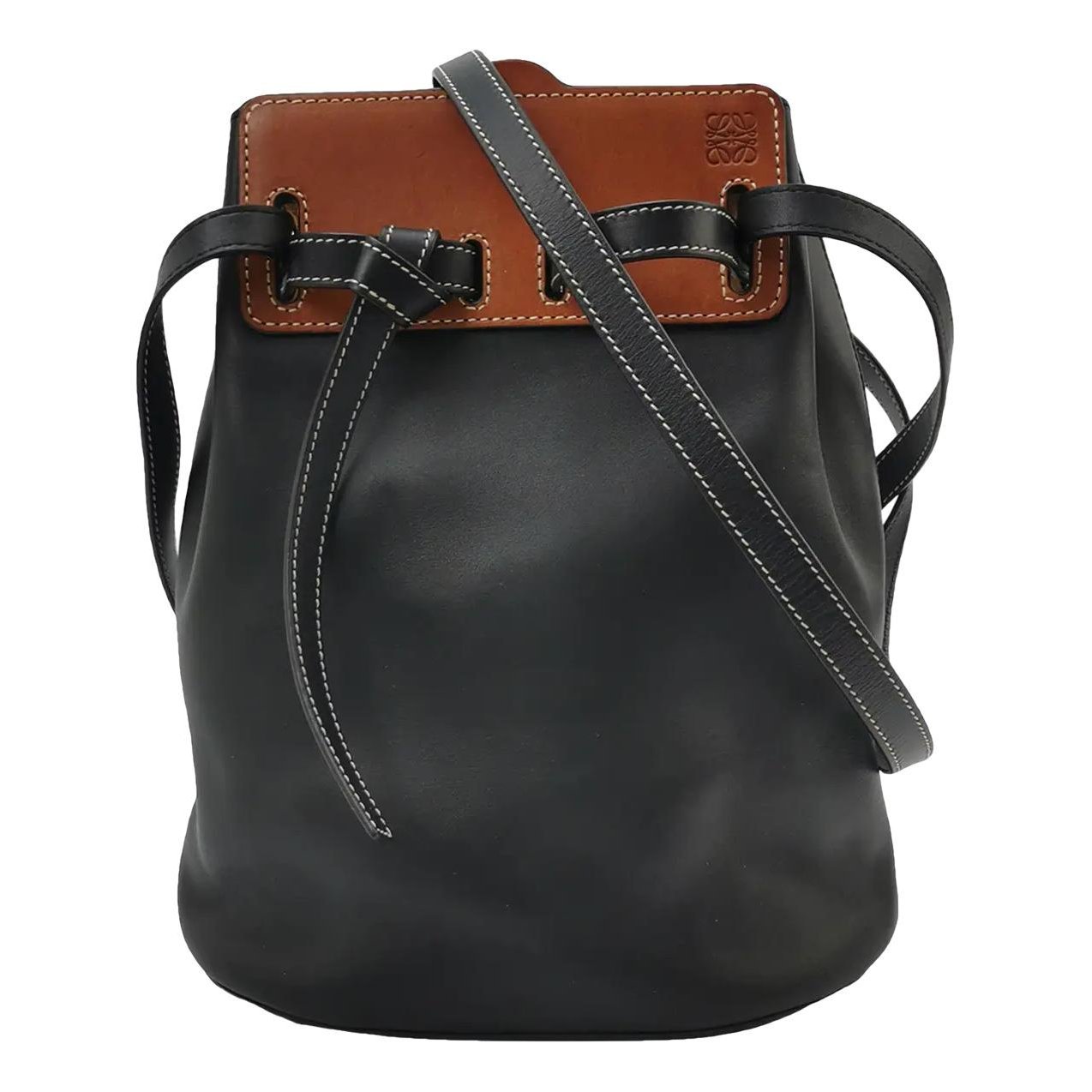 Lazo leather handbag