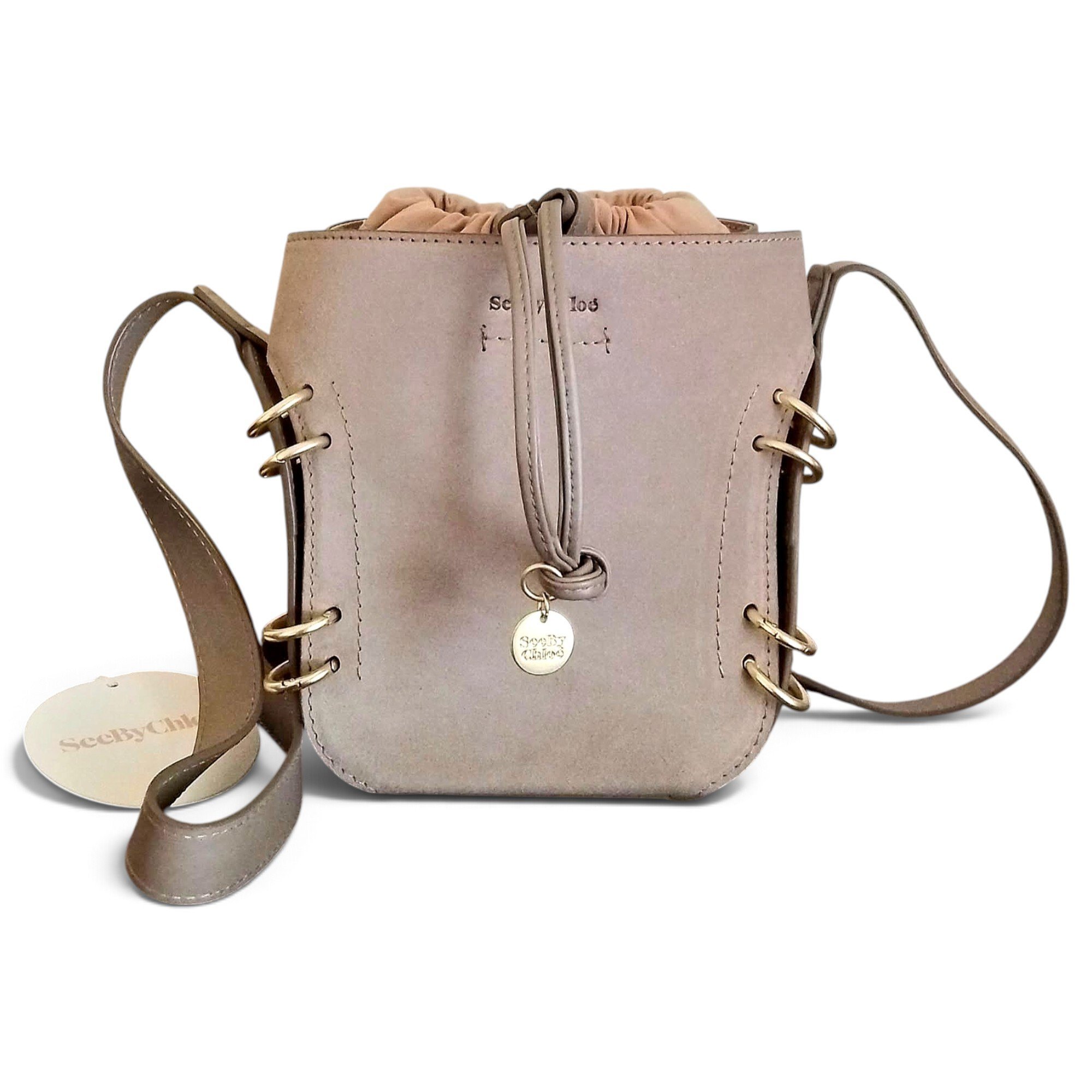 Leather handbag