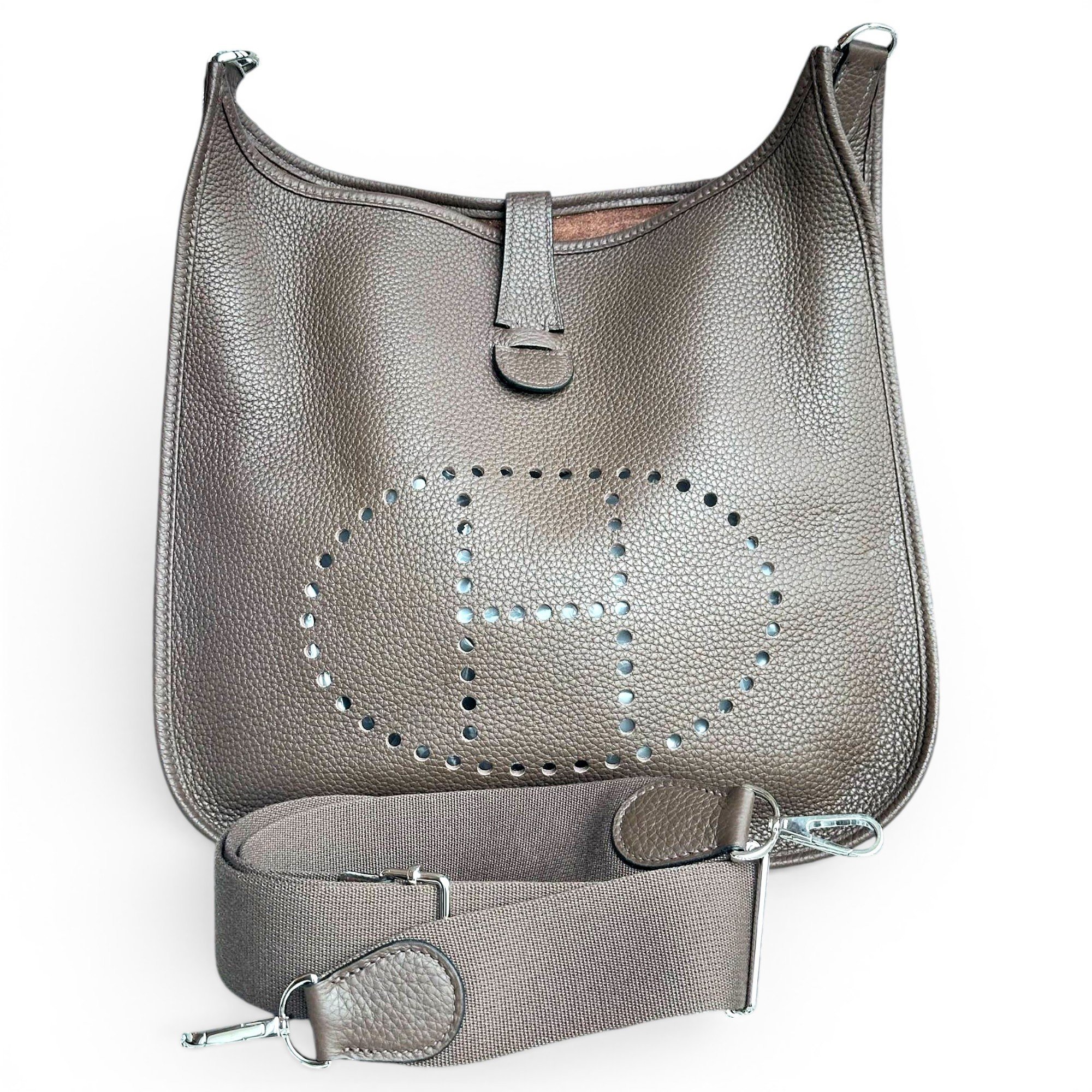 Evelyne leather crossbody bag