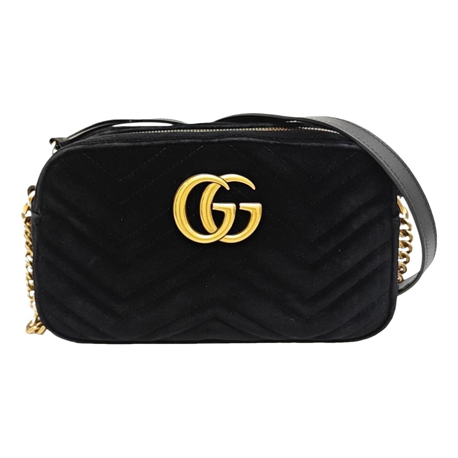 GG Marmont velvet handbag