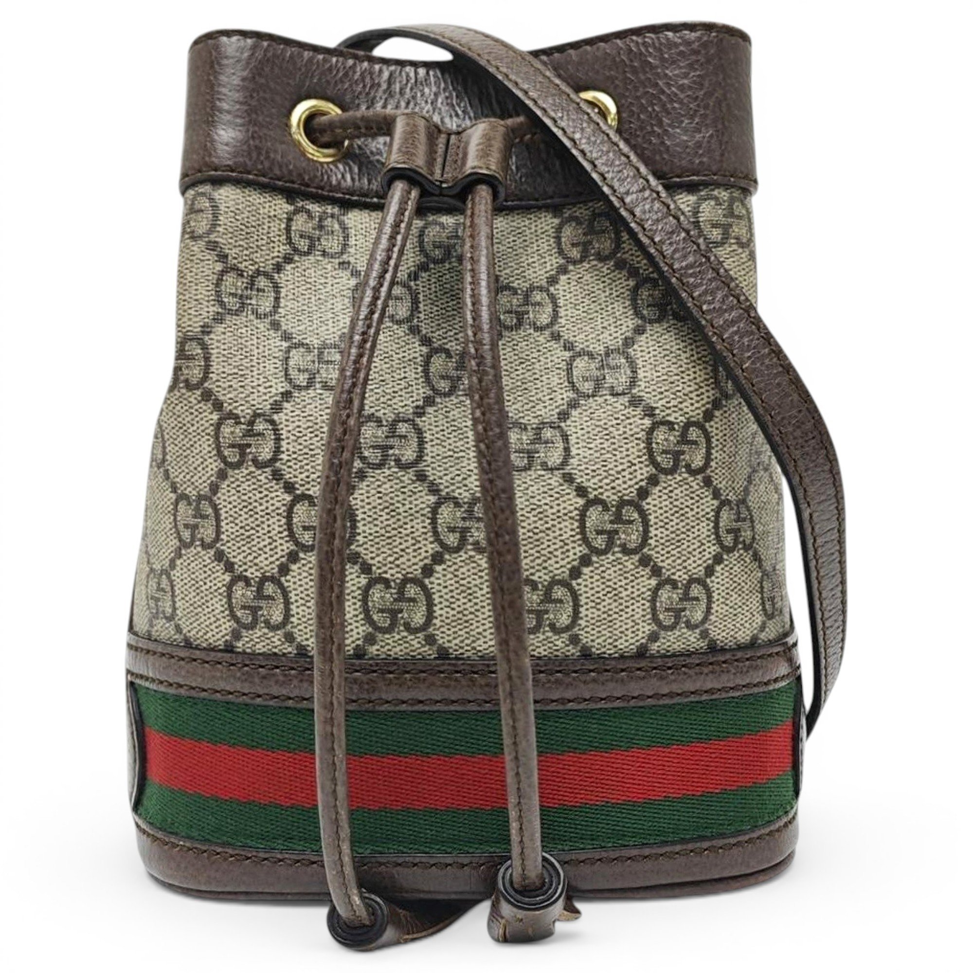 Ophidia leather handbag