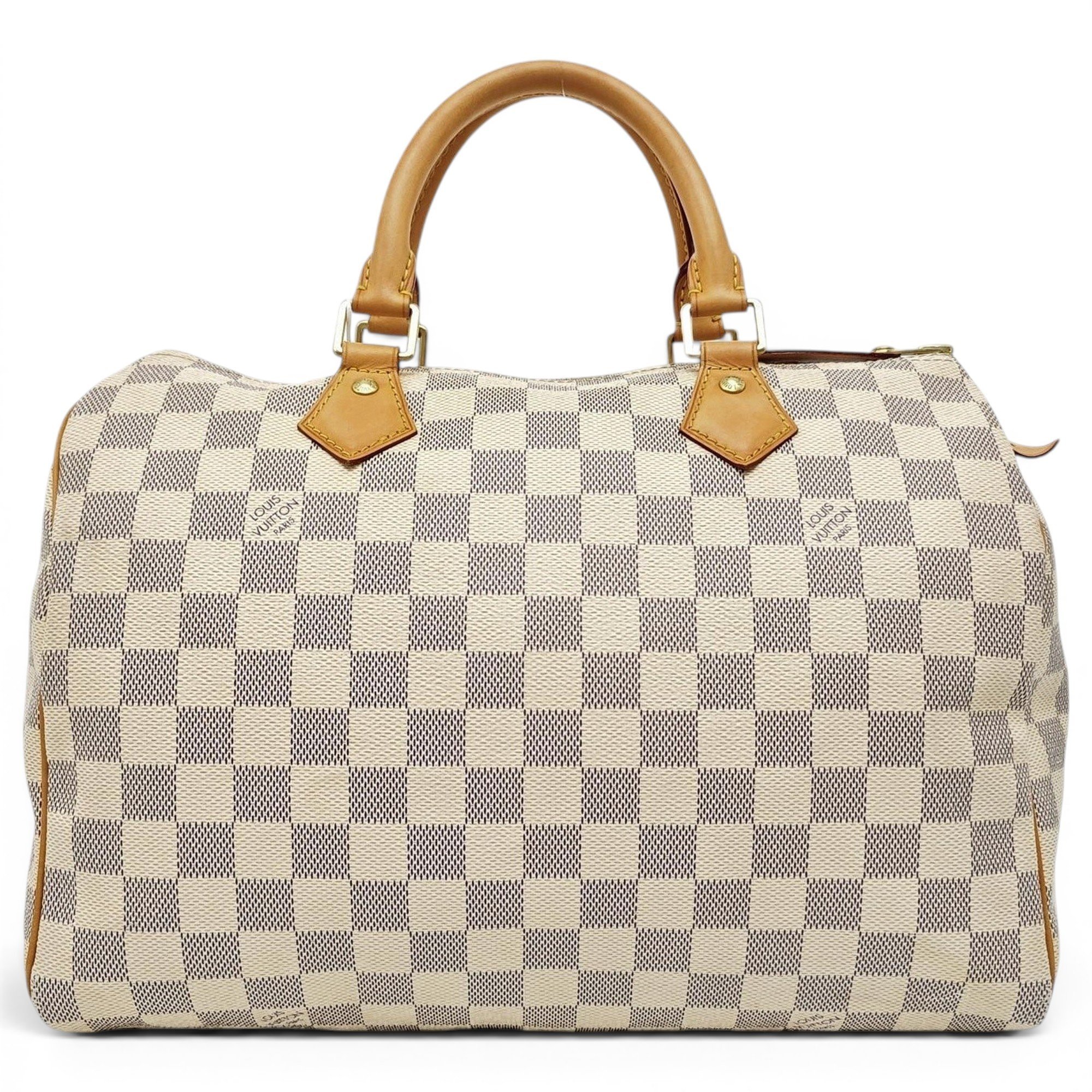 Nano Speedy / Mini HL leather handbag