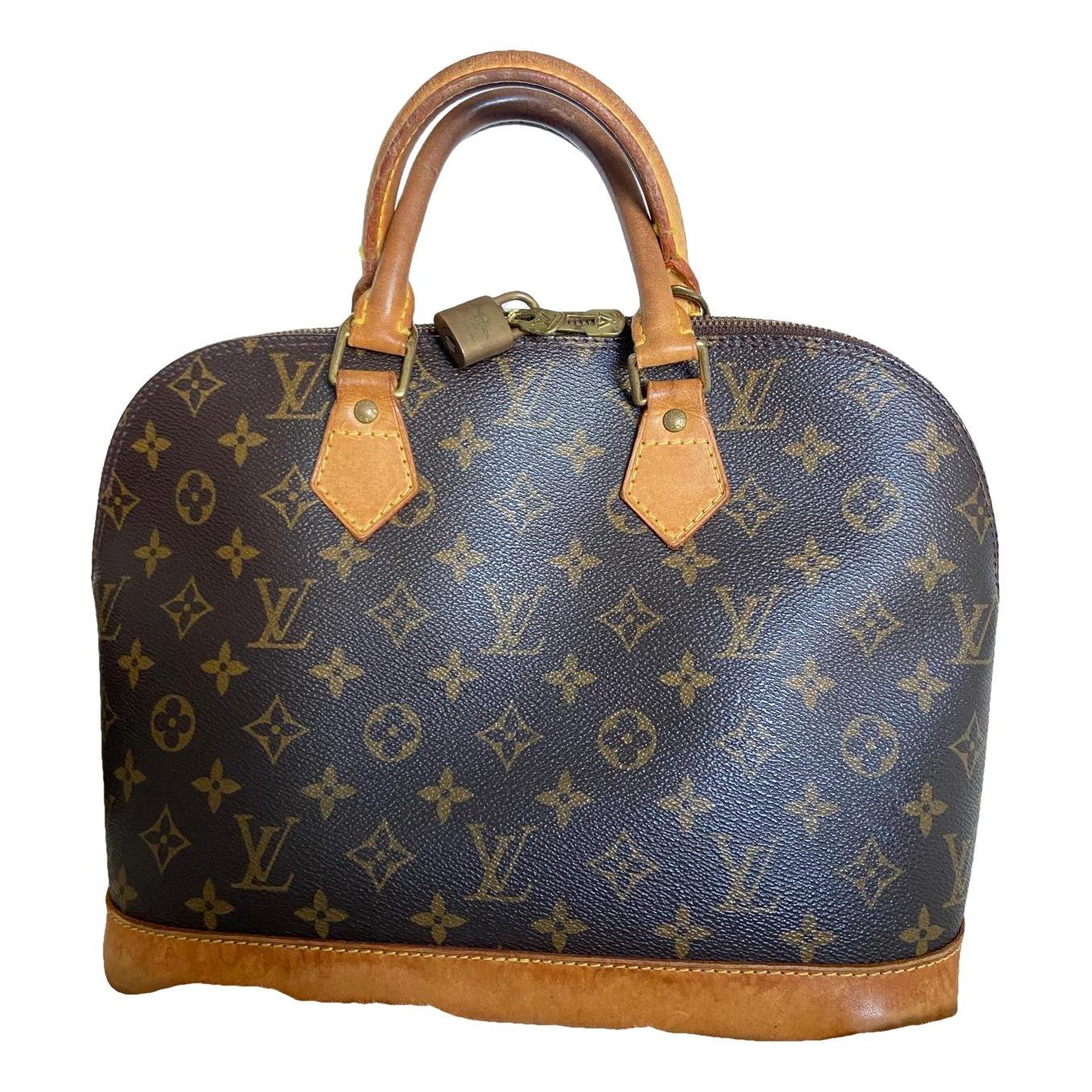 Alma leather handbag