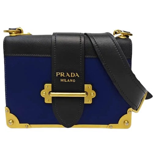 Cahier leather handbag