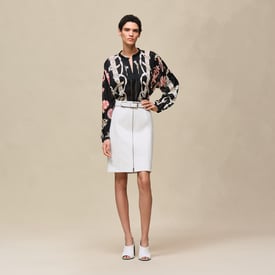 "Ferronnerie Remix" blouse