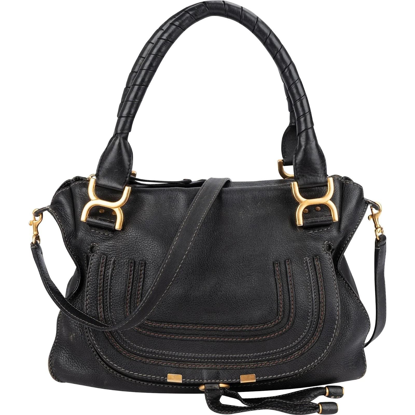 Marcie leather handbag