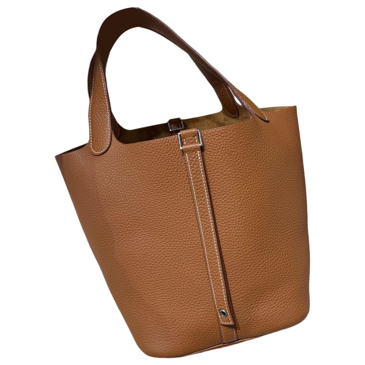 Picotin leather handbag