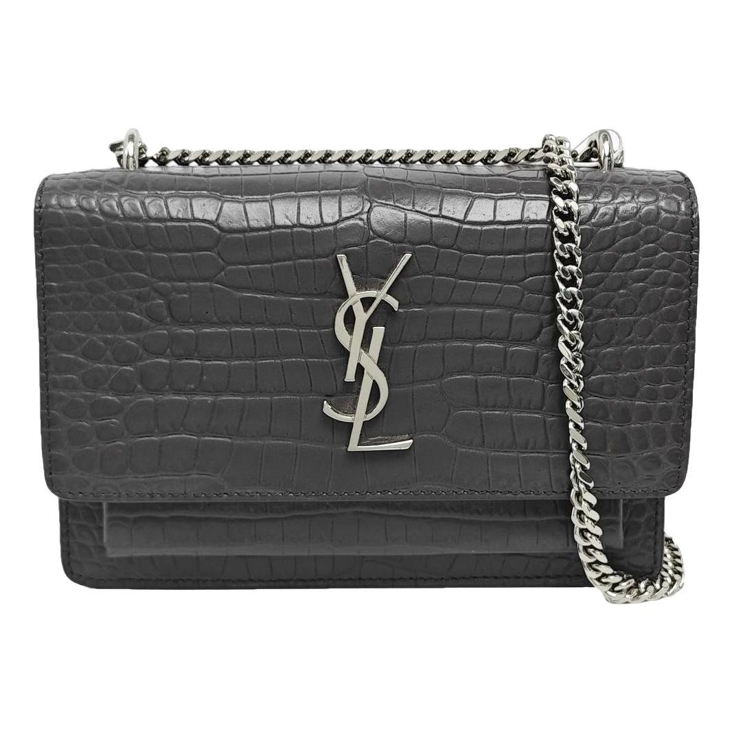 Sunset leather crossbody bag