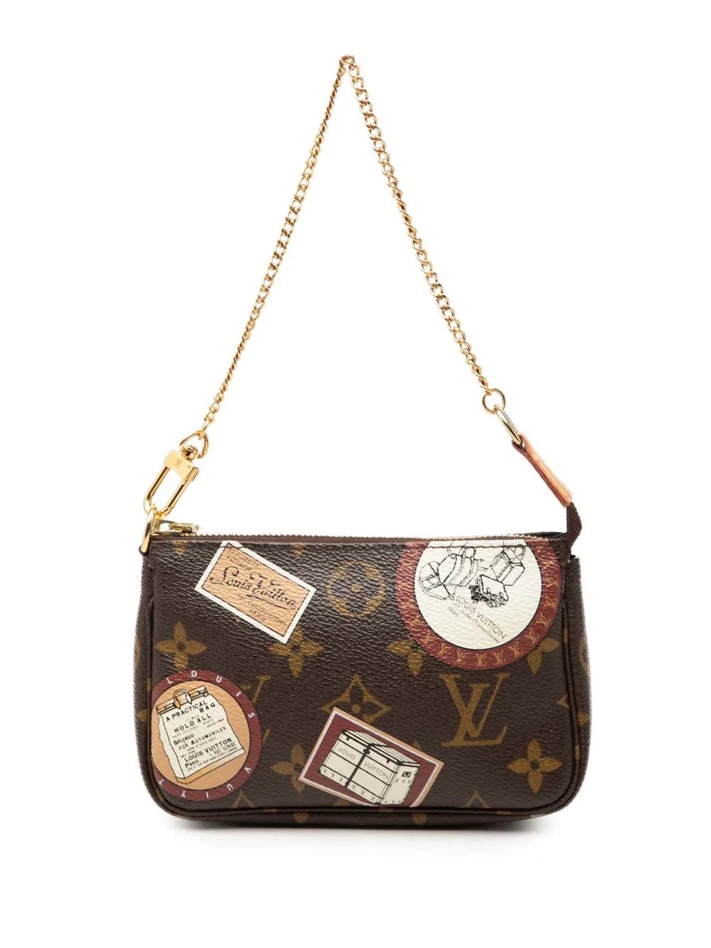 2008 Monogram Patch Mini Pochette Accessoires handbag