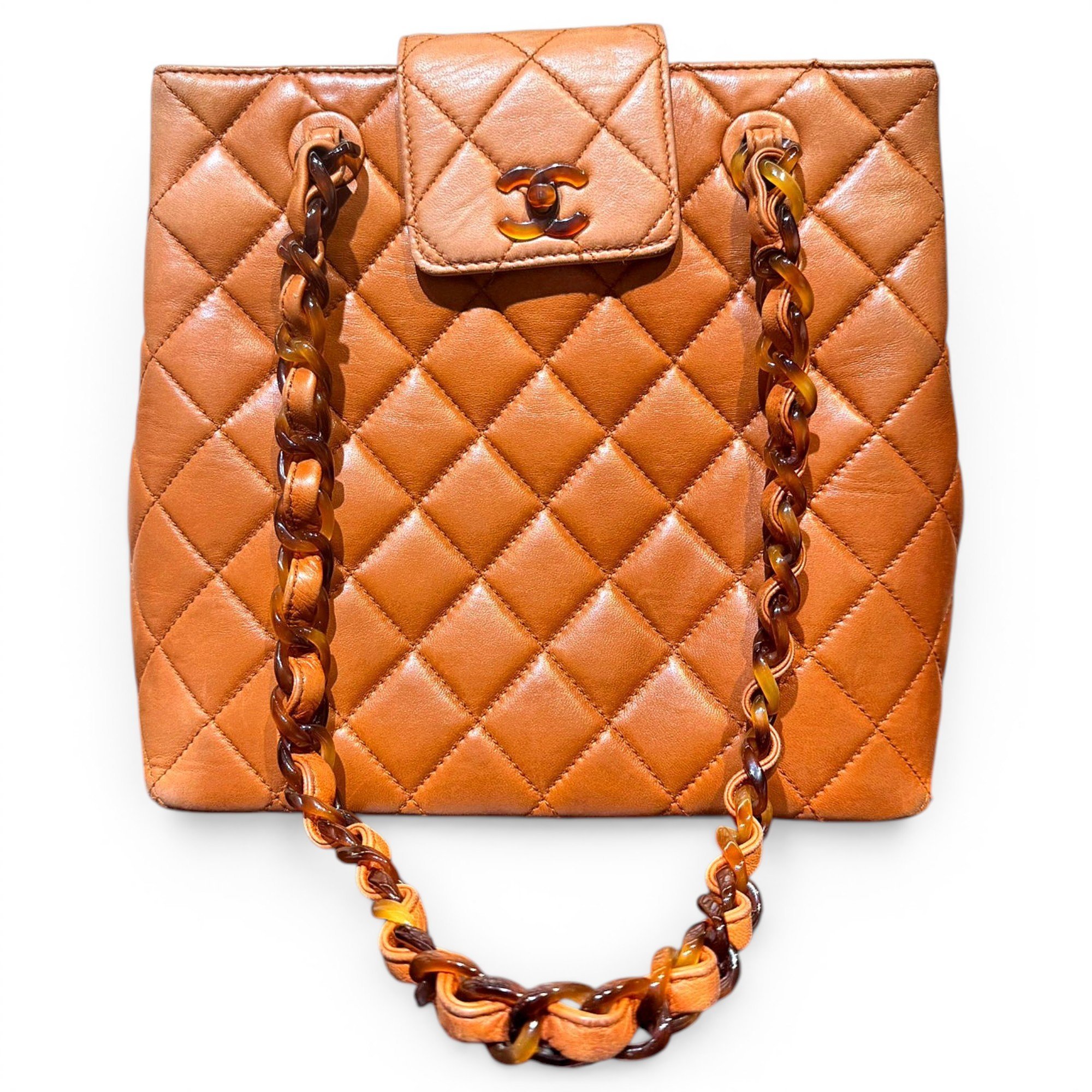 Petite Shopping Tote leather tote