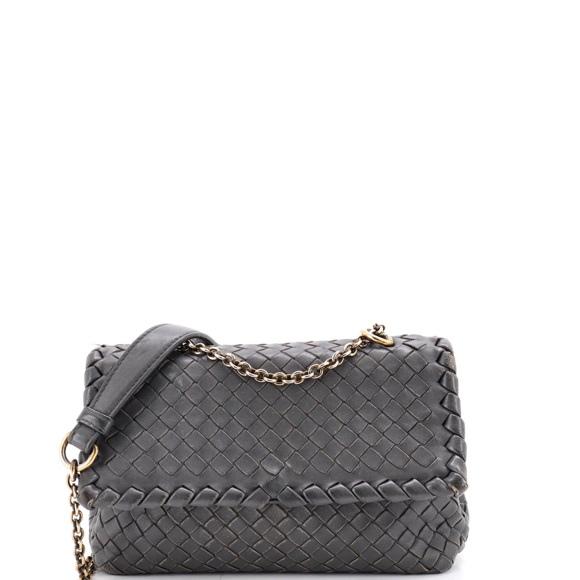 Olimpia Crossbody Bag Intrecciato Nappa Small