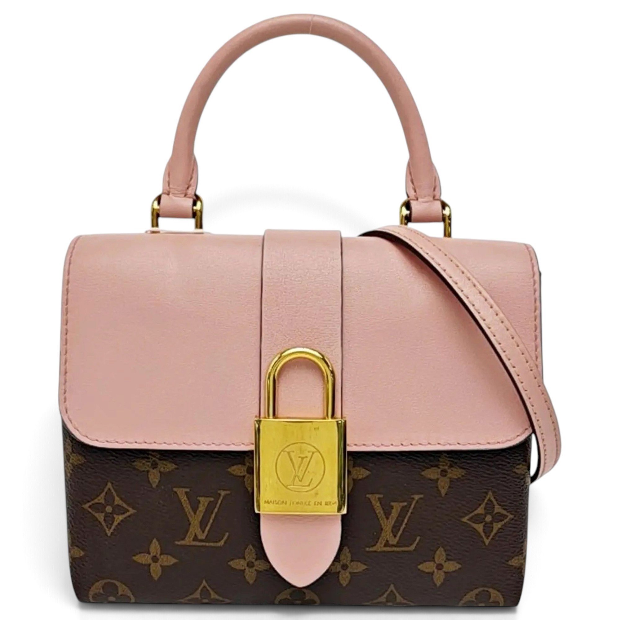 Louis Vuitton Locky BB leather handbag