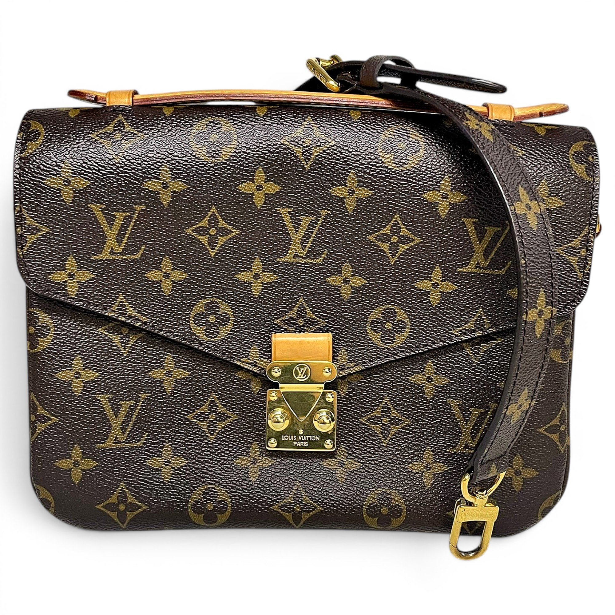 Metis leather handbag