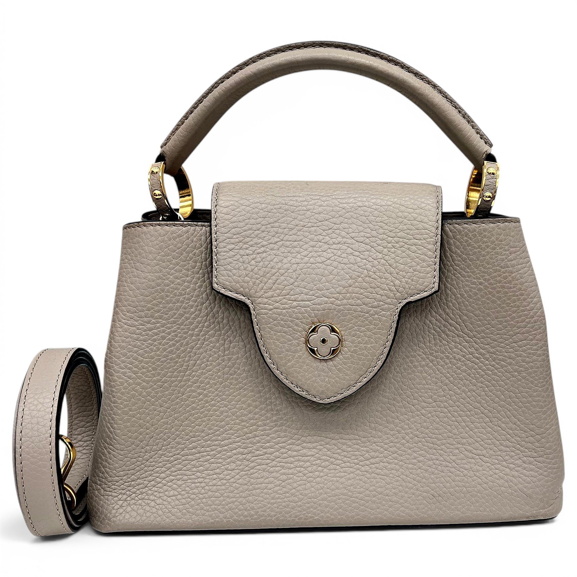 Capucines leather handbag