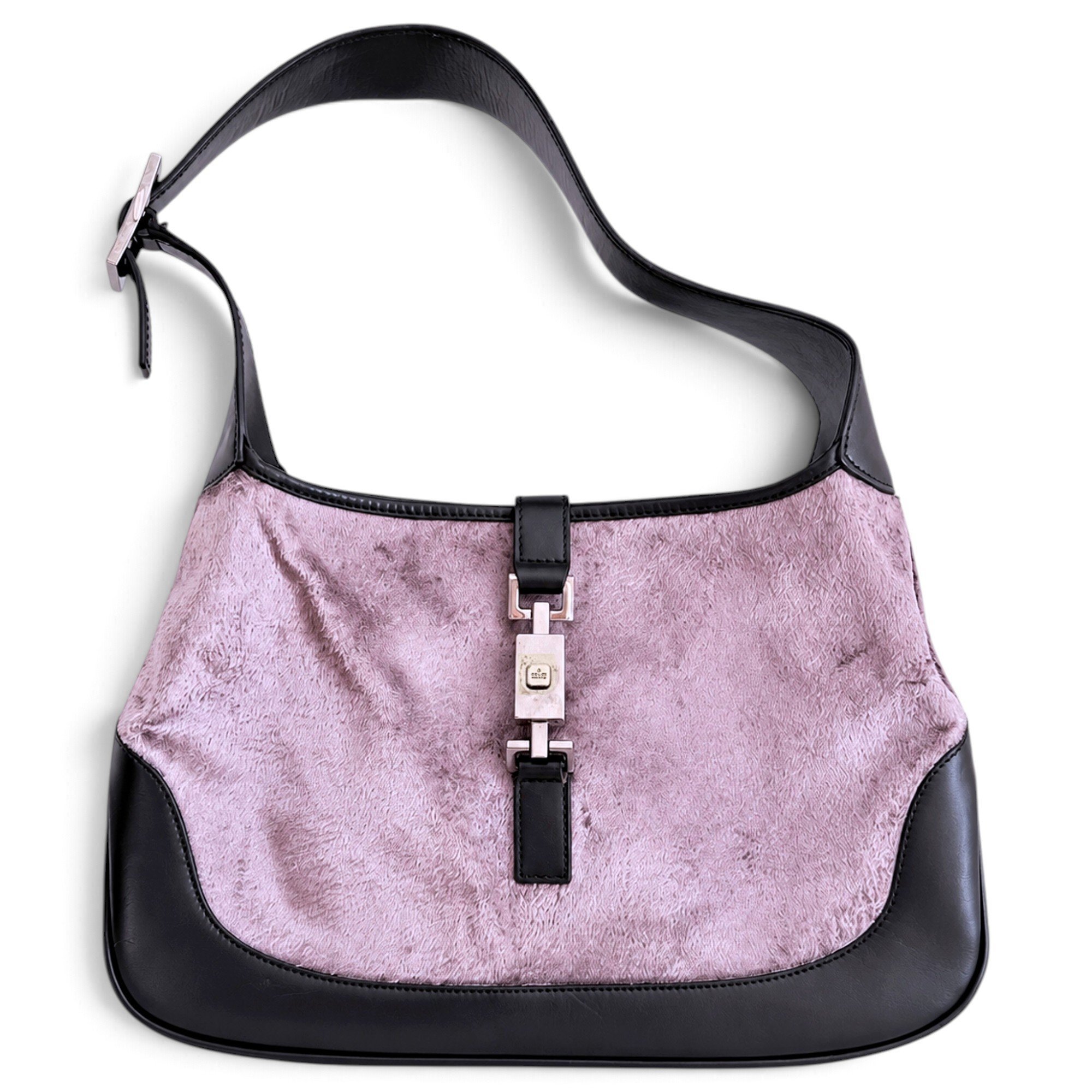 Jackie Vintage velvet handbag