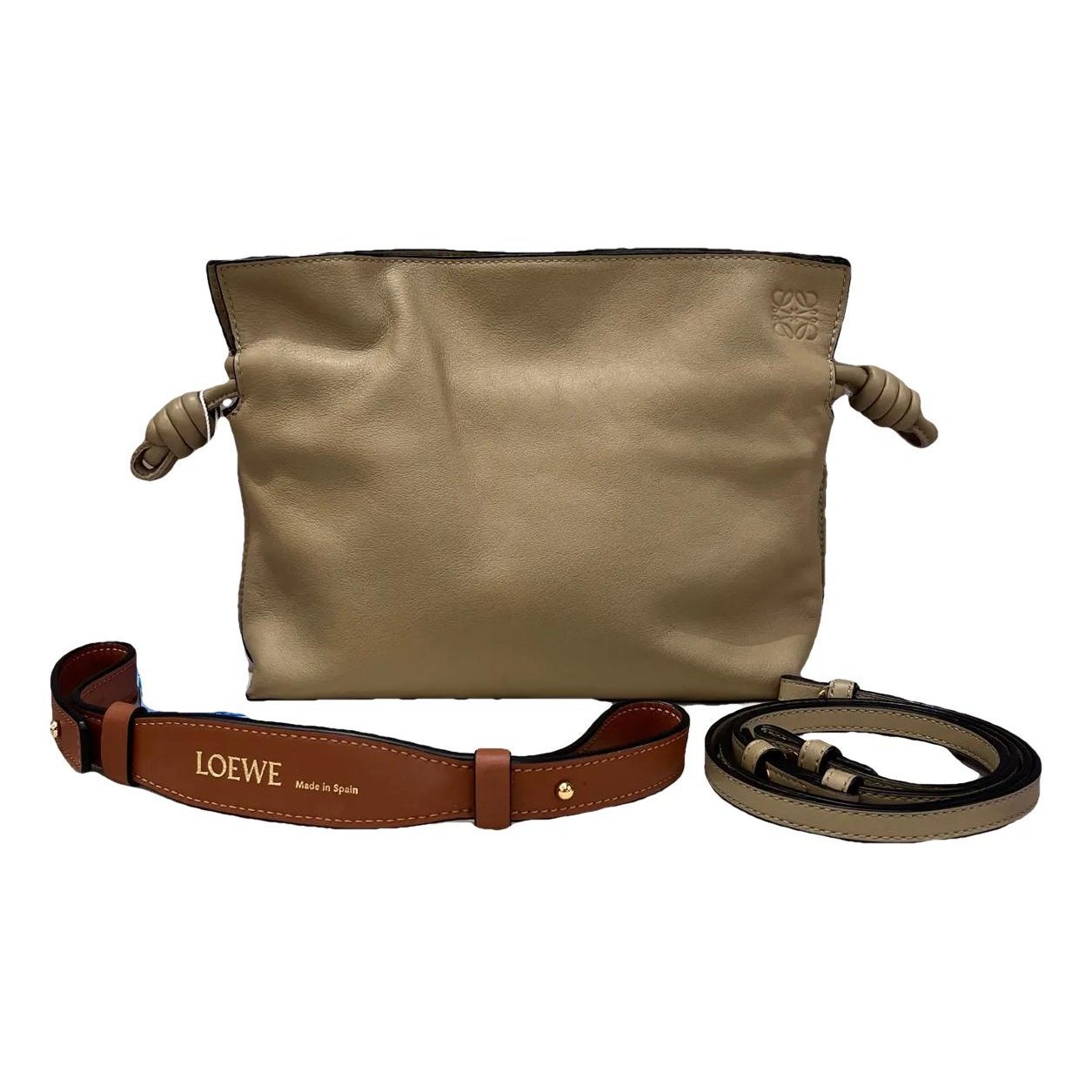 Flamenco Pocket leather crossbody bag