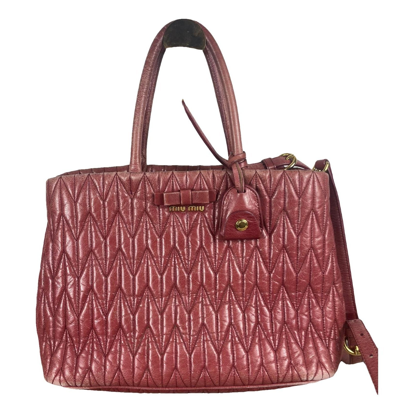 Leather handbag