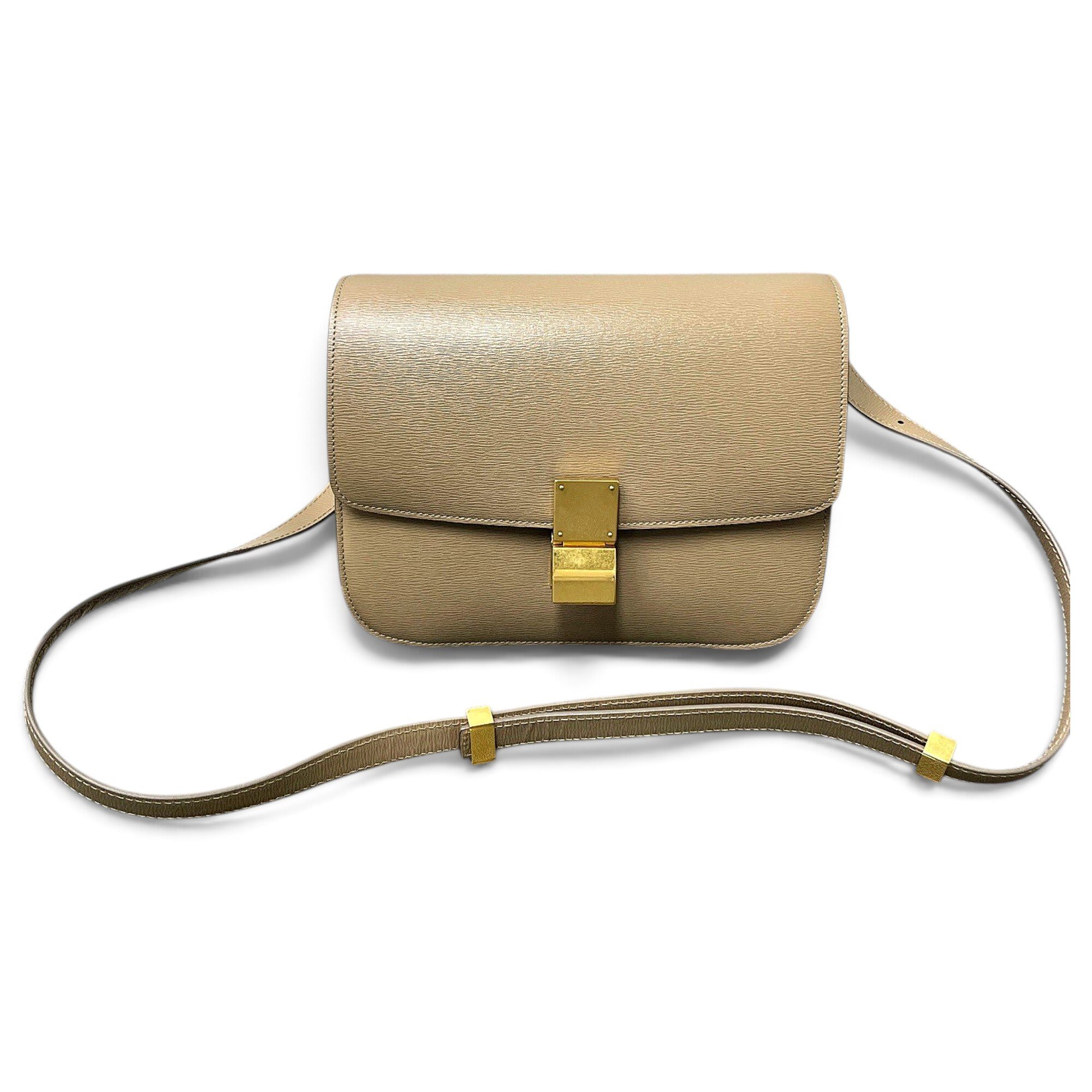 Classic leather crossbody bag