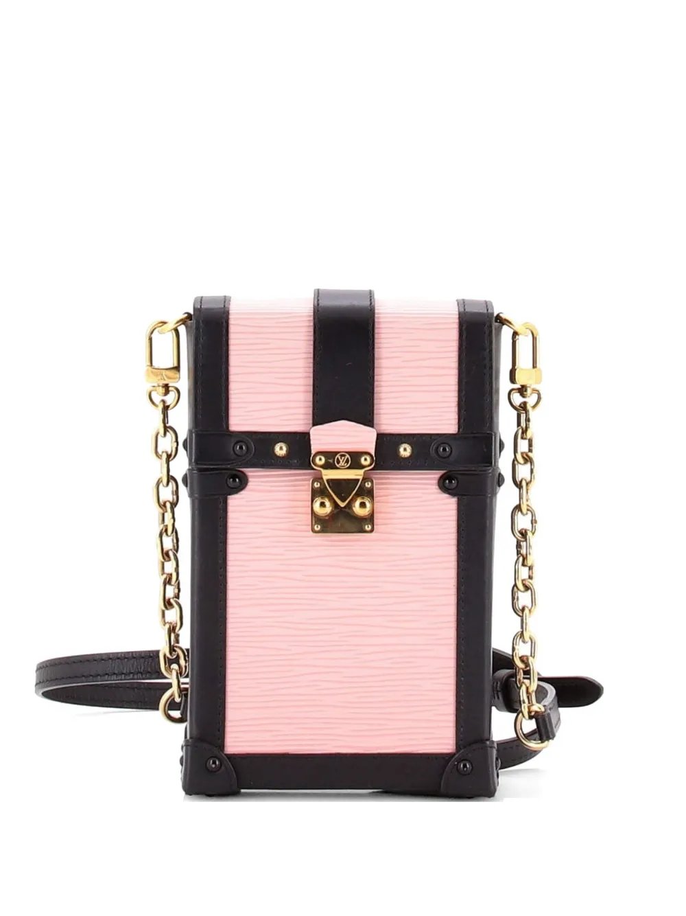 Louis Vuitton Vertical Trunk Pochette Epi Leather travel bag