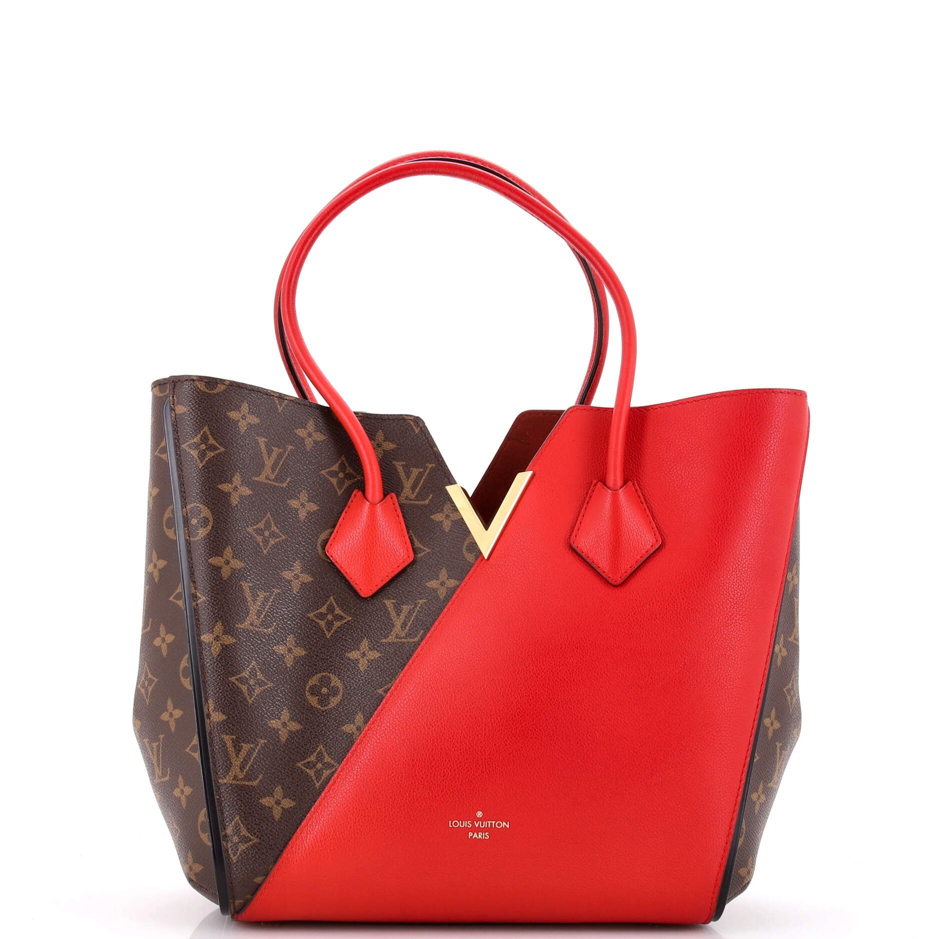 Leather tote