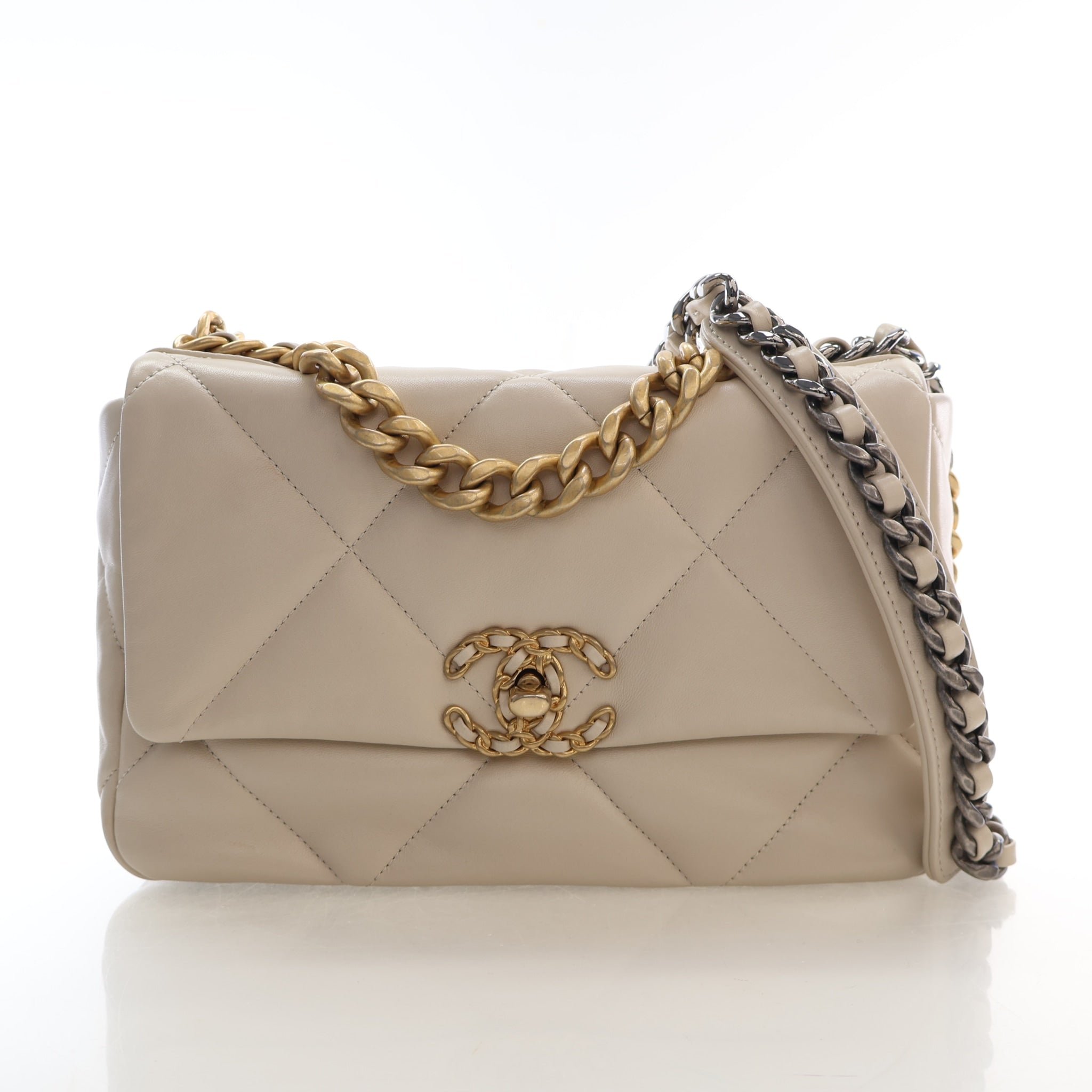 Chanel Medium Lambskin 19 Flap Bag