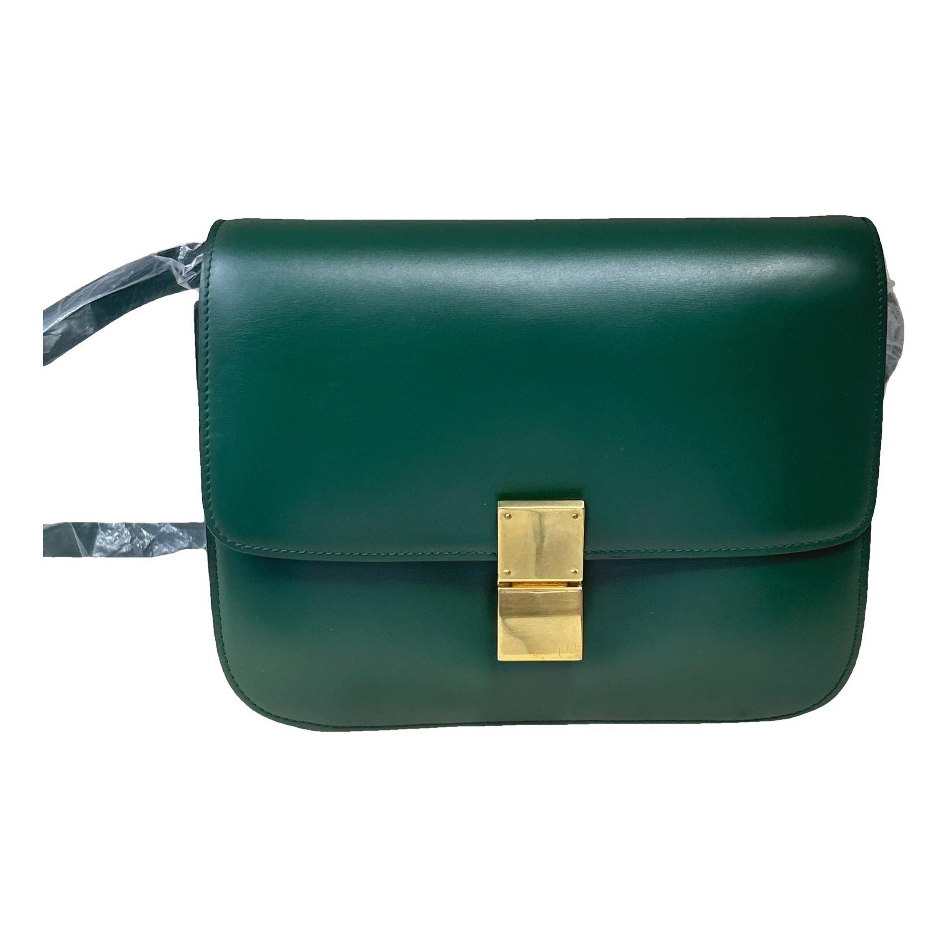 Classic leather handbag