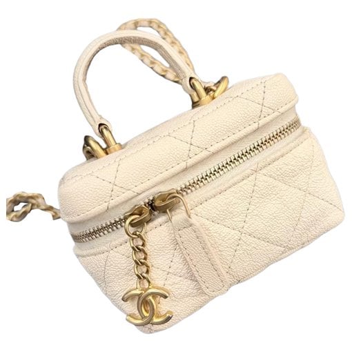 Vanity leather mini bag