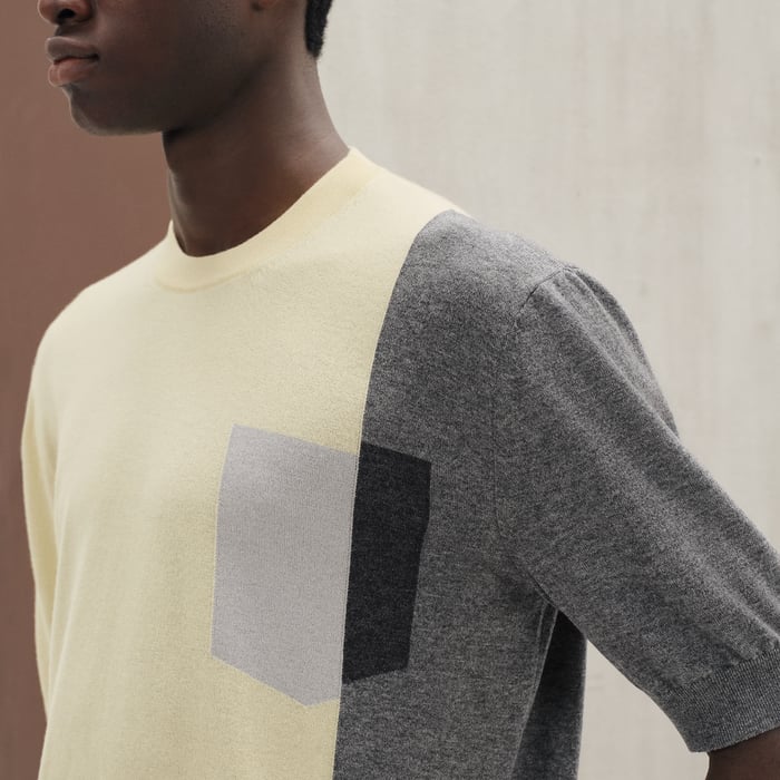 Vanille "Poche Ombree" Crewneck Sweater