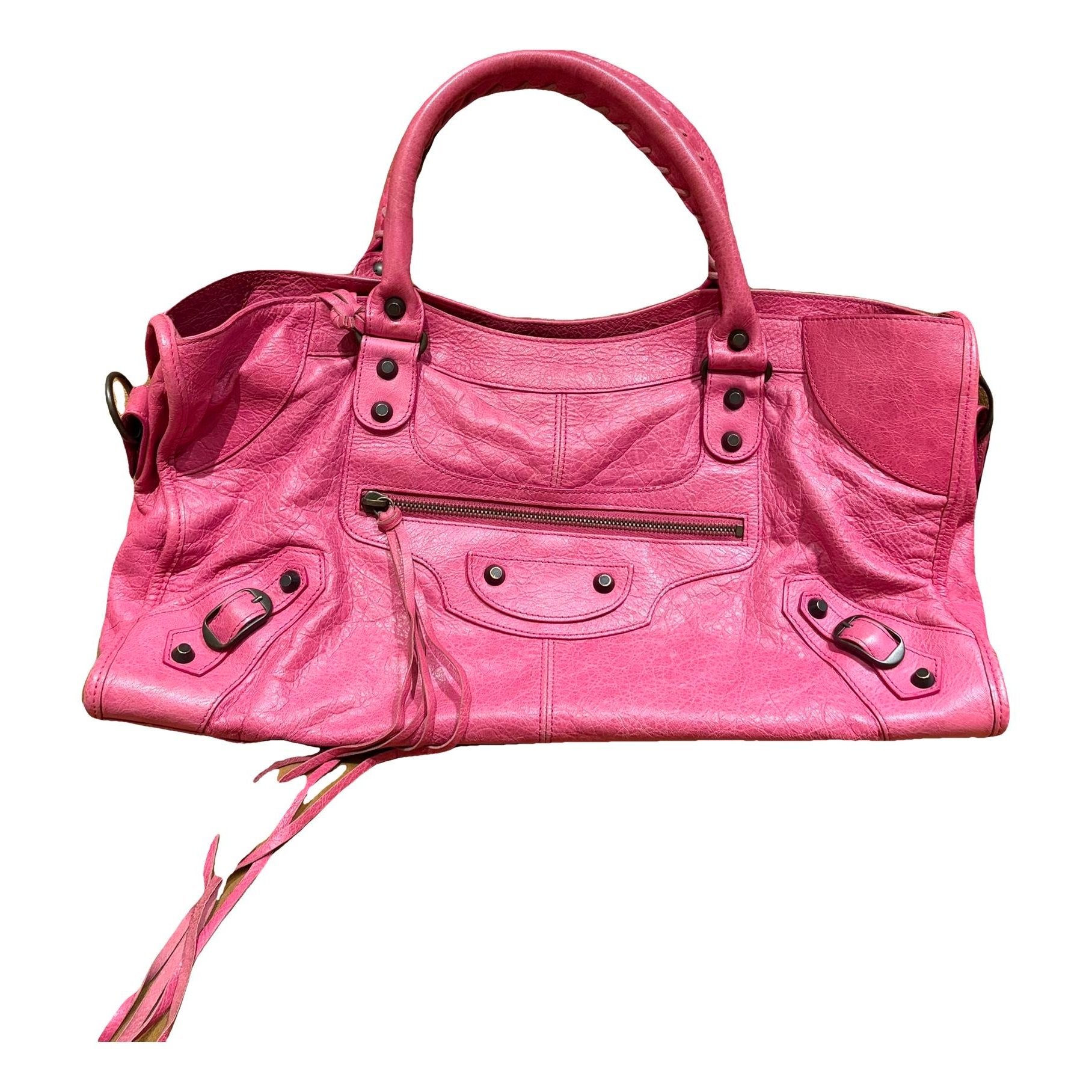 Neo Cagole City leather handbag