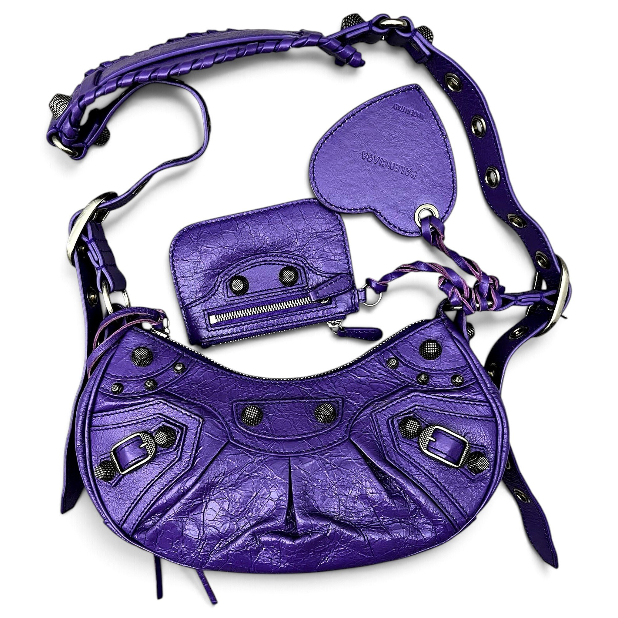 Le Cagole leather handbag