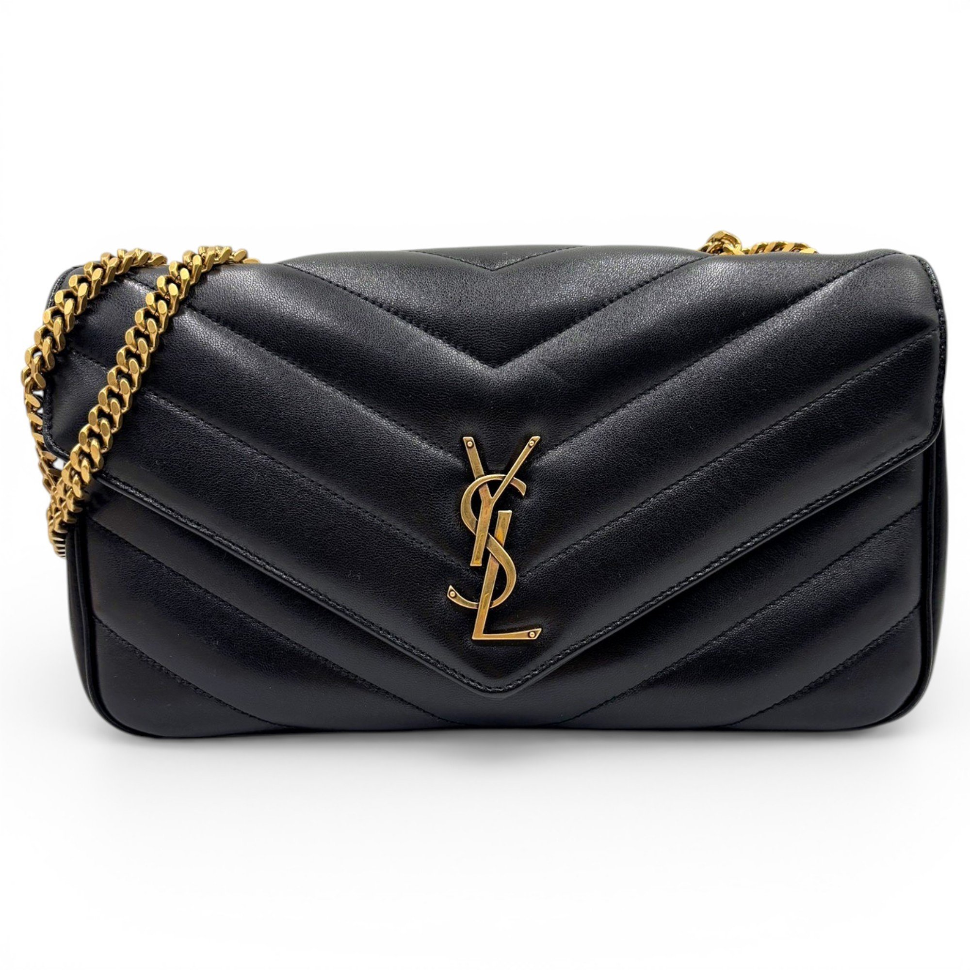 Loulou leather handbag