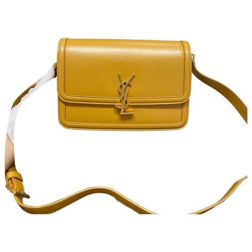 Solférino leather handbag