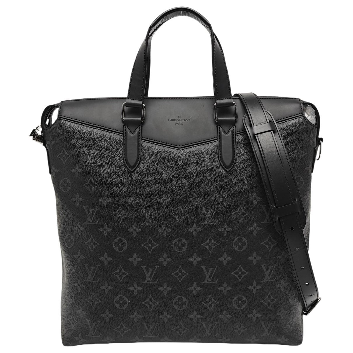 Explorer plissé leather handbag