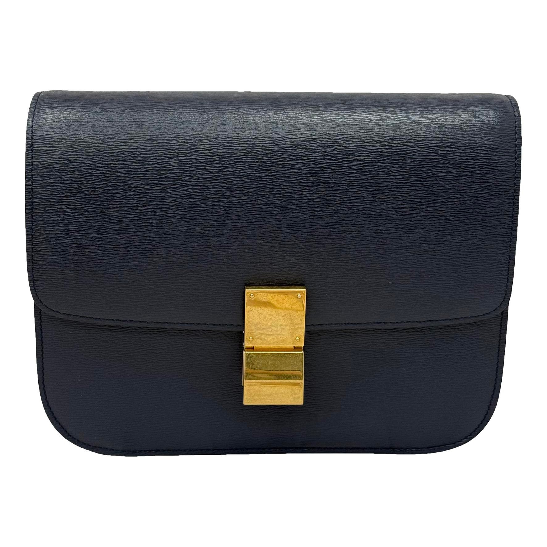 Classic leather handbag