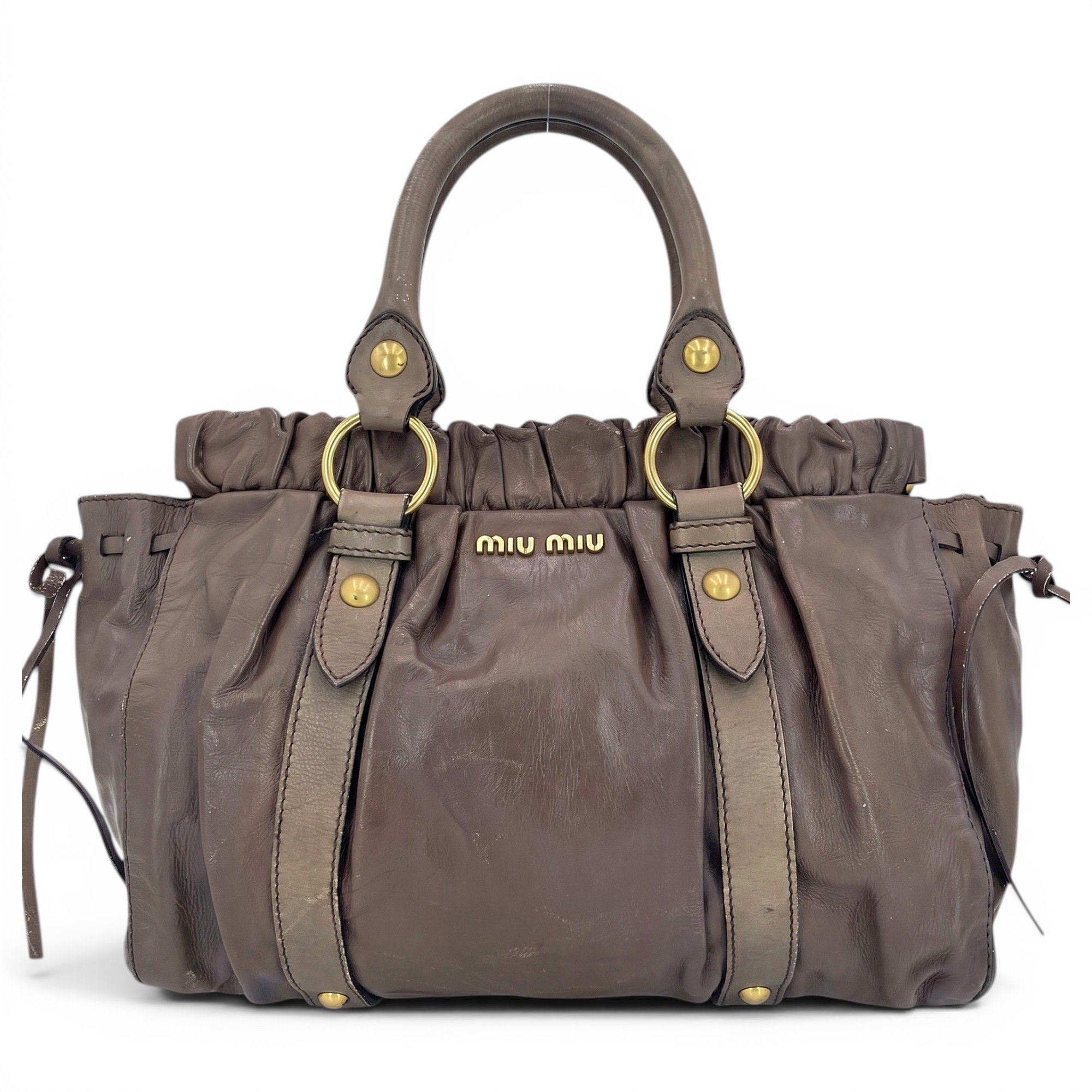 Vitello leather handbag