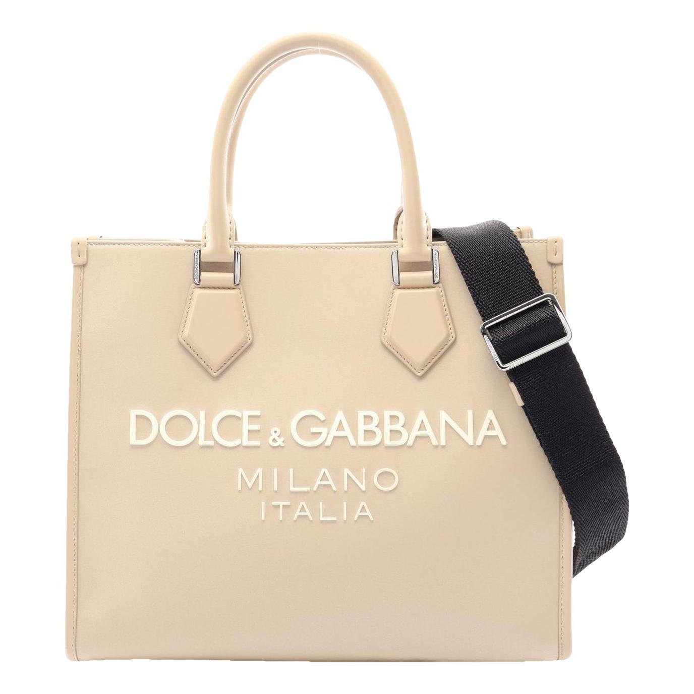 Leather tote