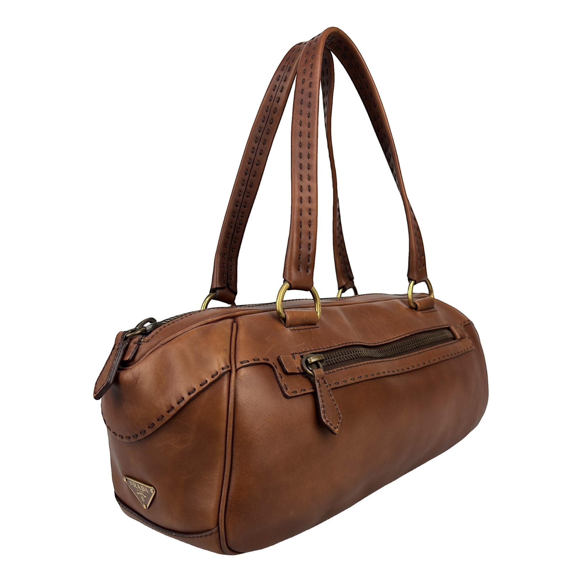 Leather handbag