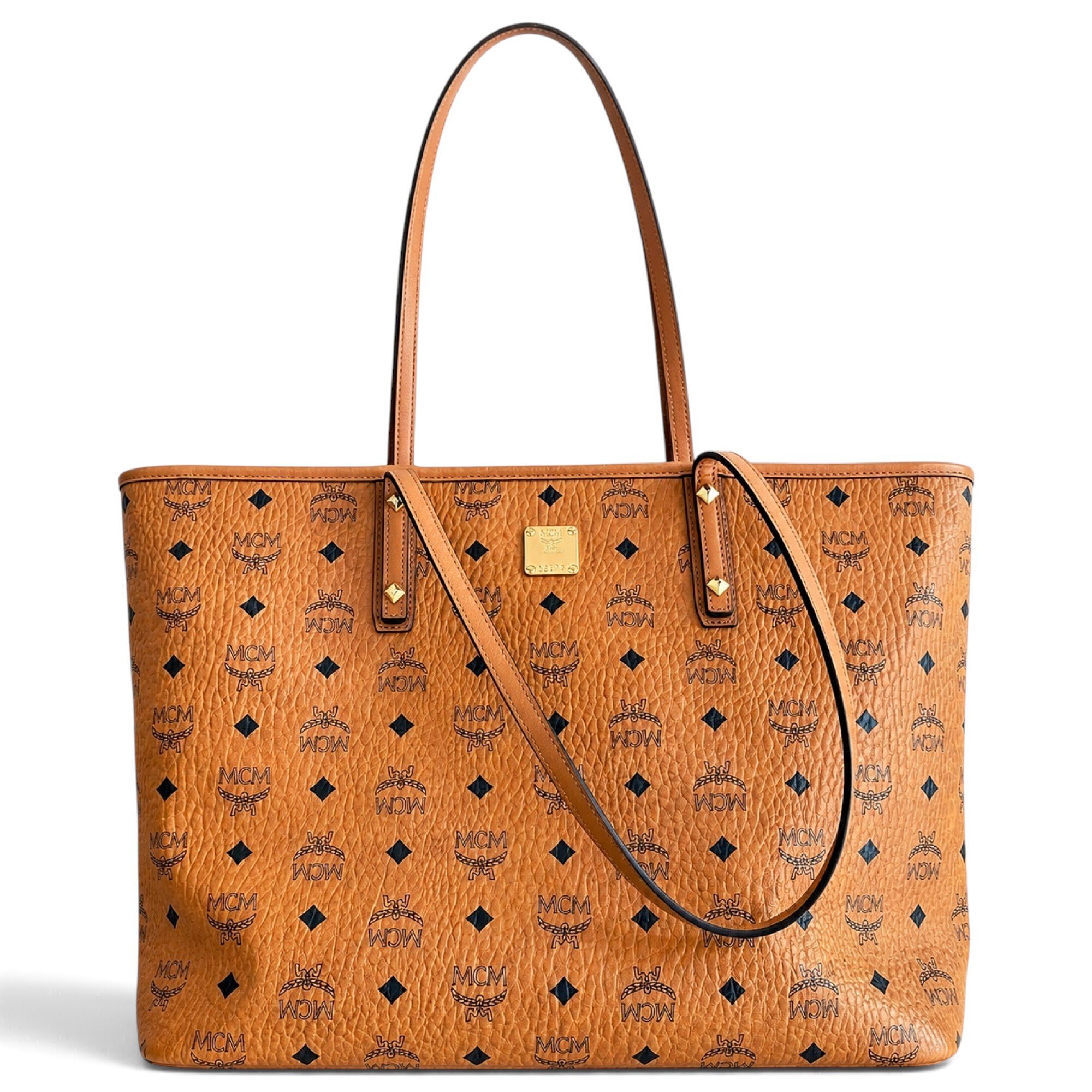 Leather tote