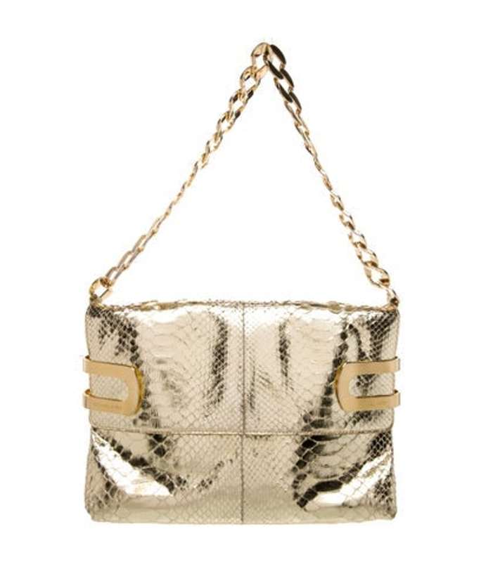 Michael Kors Kors Snakeskin Shoulder Bag