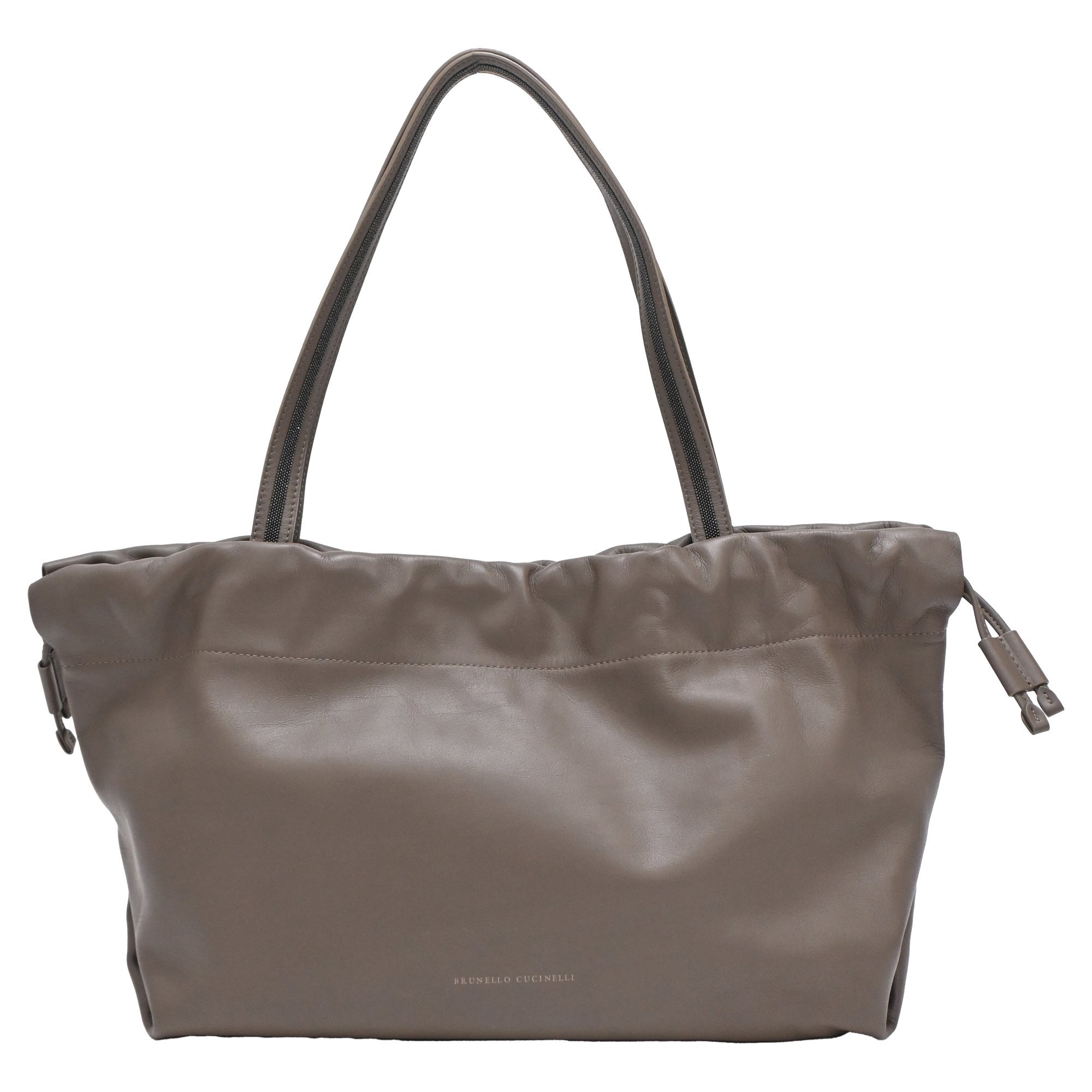 Leather tote