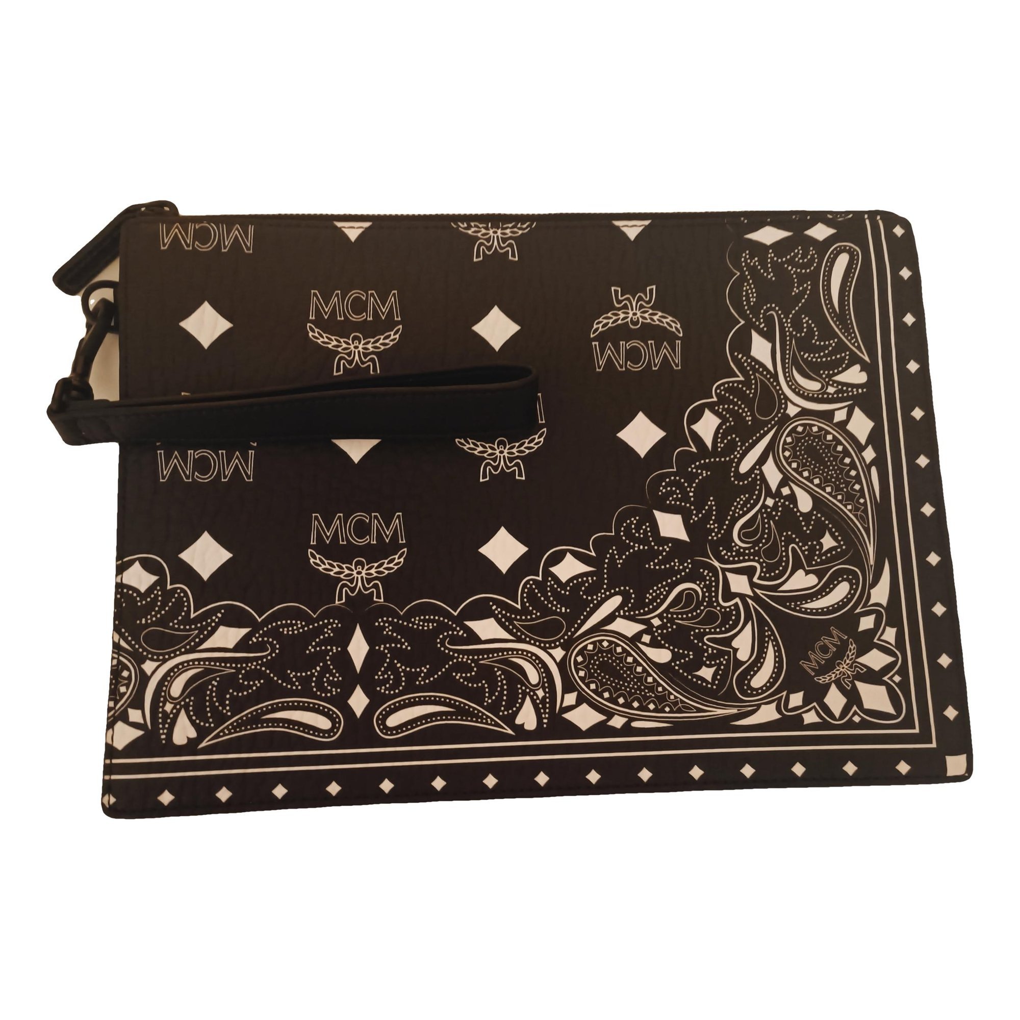 MCM Leather clutch bag