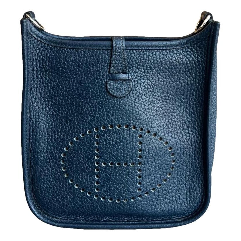 Hermes Evelyne Handbag Navy
